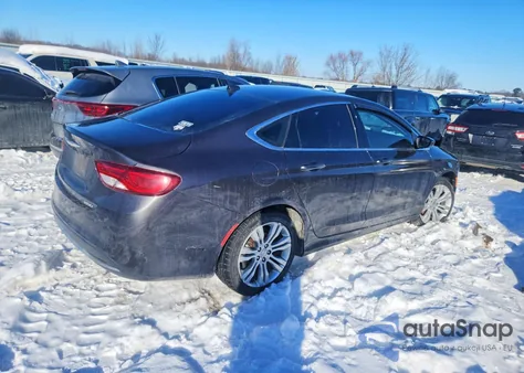 2016 Chrysler 200 Limited из США, поврежденный, VIN 1C3CCCAB6GN134048